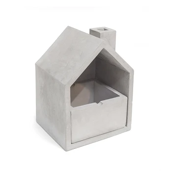 

Balvi Tray Home gray Color With drawer removable Cement