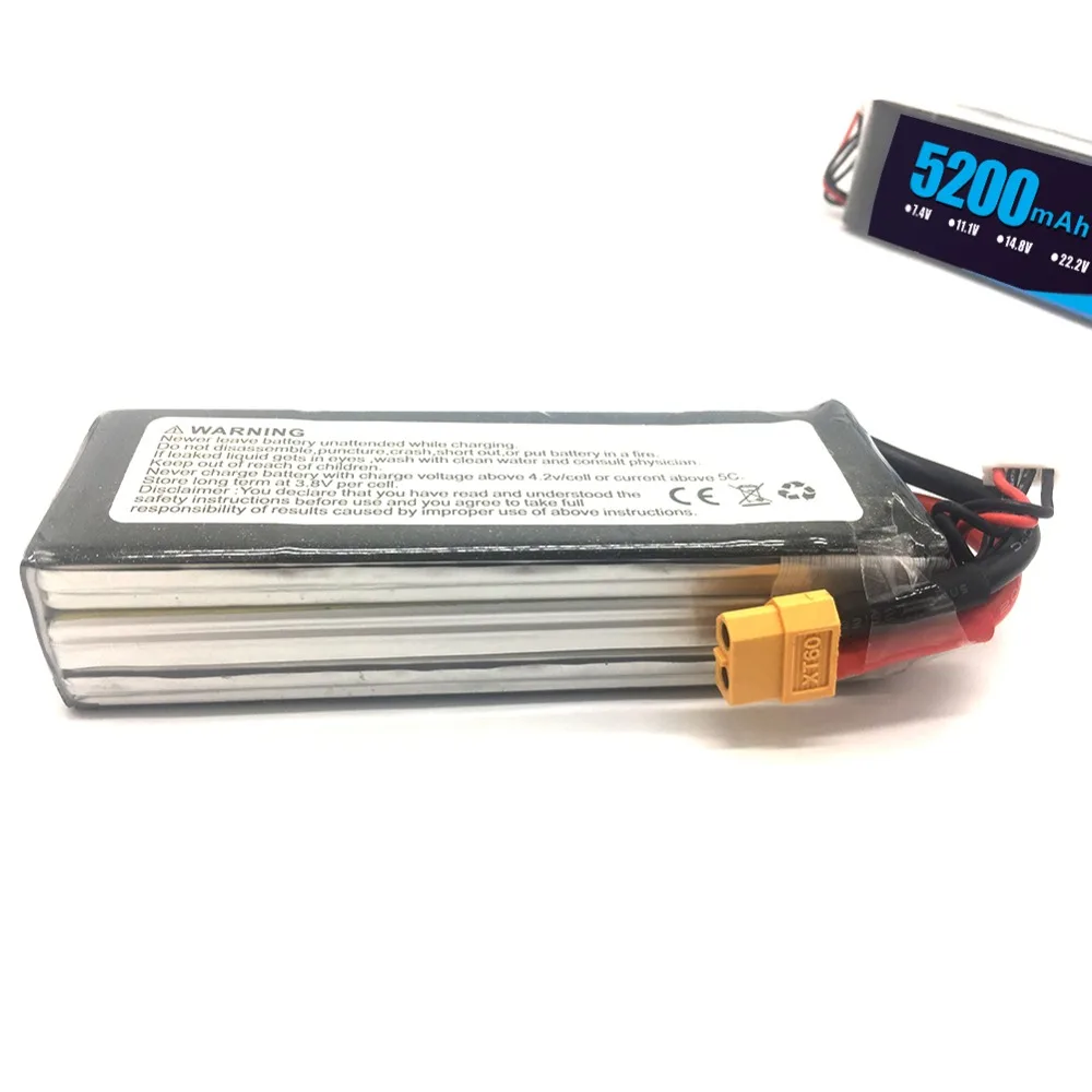 2 шт 11,1 V 5200Mah 3S 20C DXF Lipo батарея для Walkera QR X350 PRO RC дрон квадрокоптер запасные части Walkera запчасти для обновления