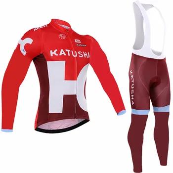 

Pro Long Sleeve Cycling Jersey Sets Men Sportswear Mtb Bike Bicycle 9D Gel Padded Cycling Clothing 2019 Jersey Jersey Cycling