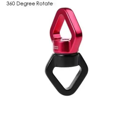 

10 Pcs 30kN Safety Climbing Rope Swivel Connector Spinner for Sealed Bearing Rescue Hammock Rotational Device Hanging Accessory