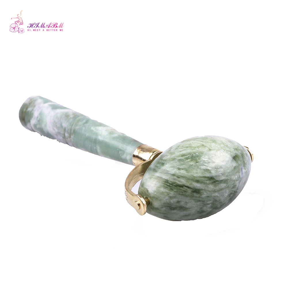 HIMABM Xiuyan Jade Facial Massage Roller Anti Wrinkle Neck Thin Face Beauty Bar stick Body Massage Face Slimming Wheel HIMABM Xiuyan Jade Facial Massage Roller Anti Wrinkle Neck Thin Face Beauty Bar stick Body Massage Face Slimming Wheel
