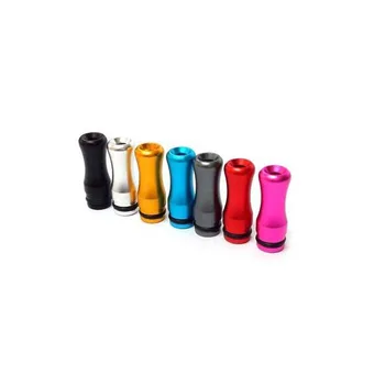 

7pcs Drip Tip 510 Round-shaped Connector Mouthpiece 25mm Aluminum Drip Tips HOT