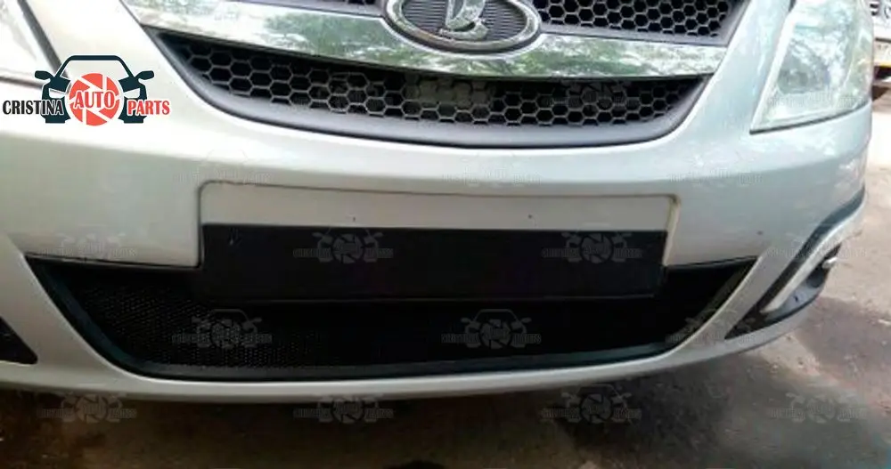 Сетчатая решетка радиатора для Lada Largus 2012- пластик ABS рельефный передний бампер для автомобильного стайлинга аксессуары украшения