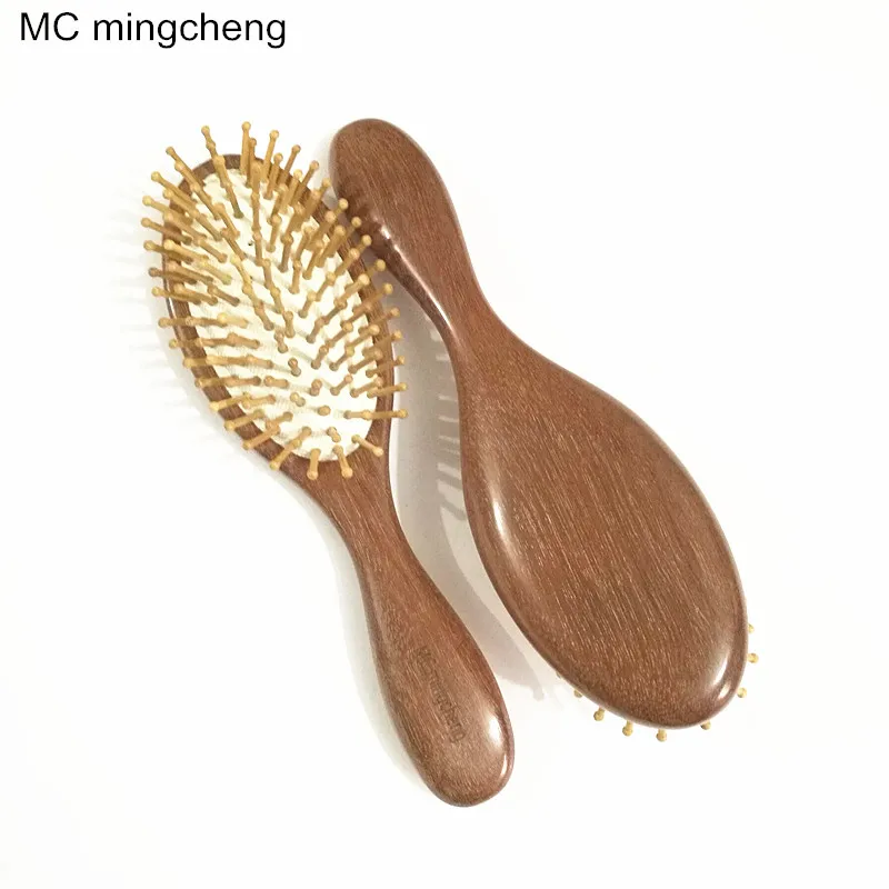 MC 2018 новый модный деревянный красный сандаловый воздушный мешок гребень для