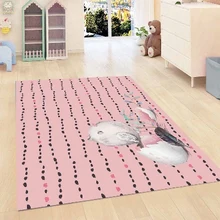 Else Сладкий Милый Яйца Funy цыпленок розовый пол для девочек комната 3d принт Нескользящая Микрофибра Детская комната декоративная зона коврик