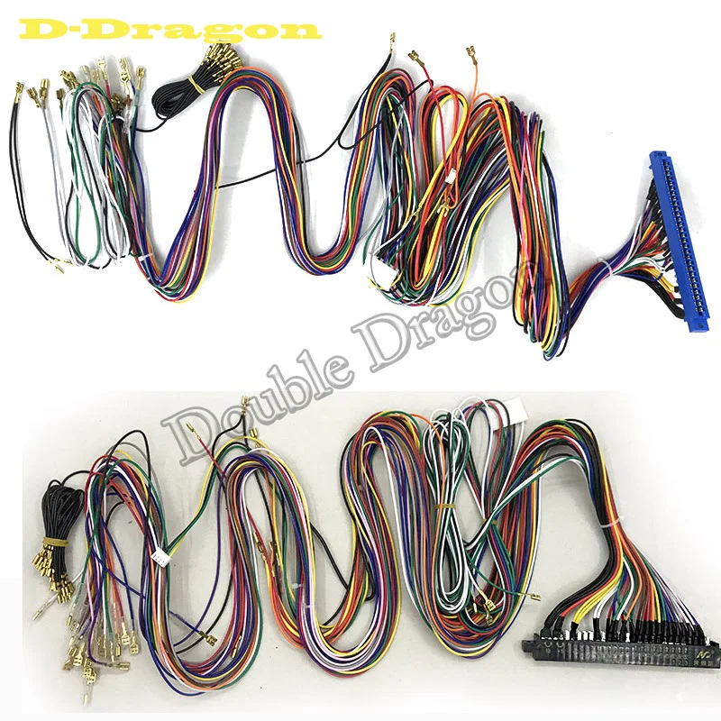 

2Pcs/Lot New 28*2 56pin JAMMA Arcade Harness Loom for Standard Jamma Arcade Games Cabinet Wire