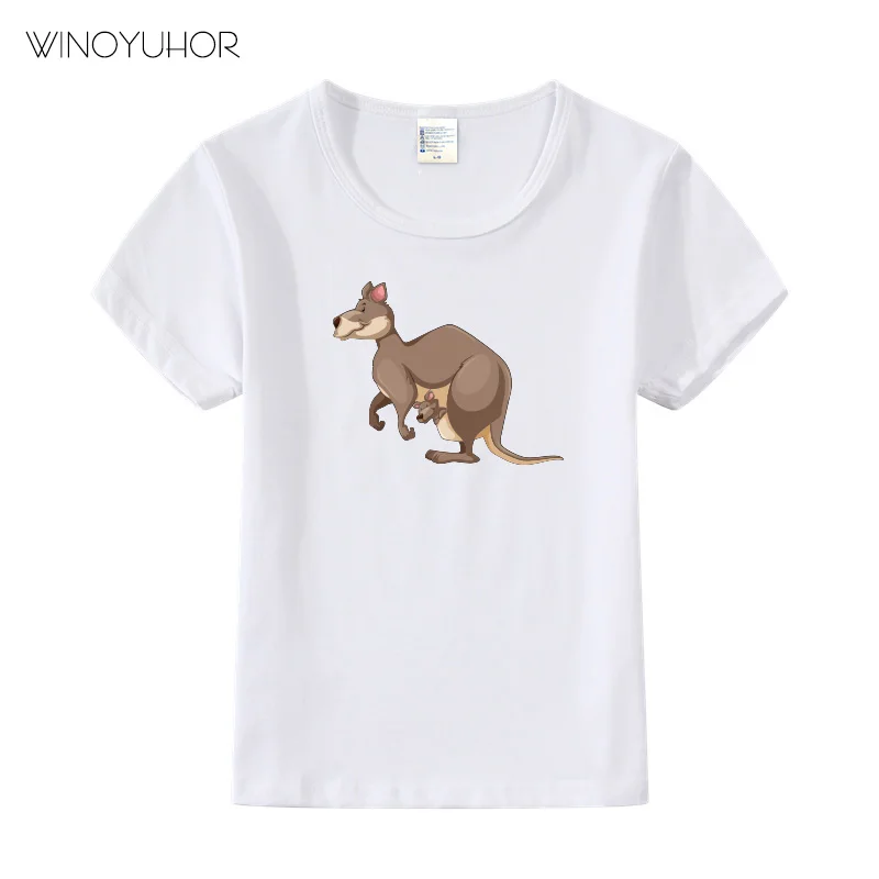 Kangaroo Children/'s Kids Childs T Shirt