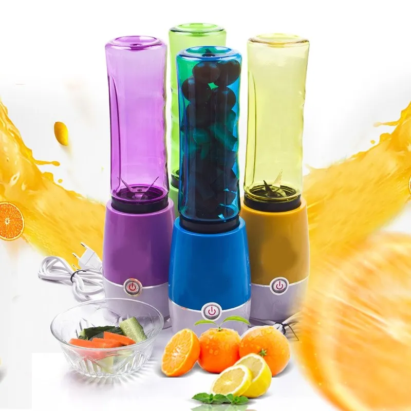 Portable Travel Mini Juicer Fruits Vegetables Reamer Food Processor