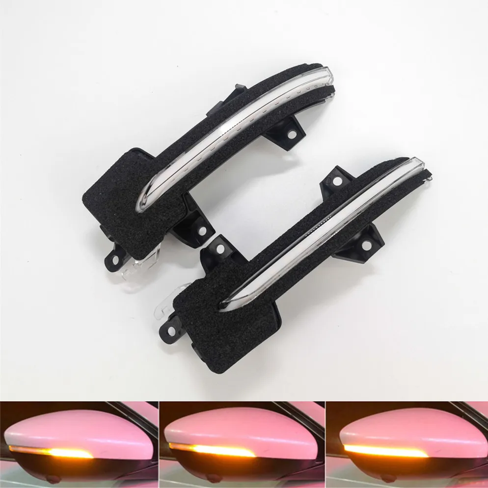 

For Accord LX 2018 2019 10th Gen. LED Dynamic Turn Signal Blinker Sequential Side Rearview Mirror Indicator Light Repeater Lamp