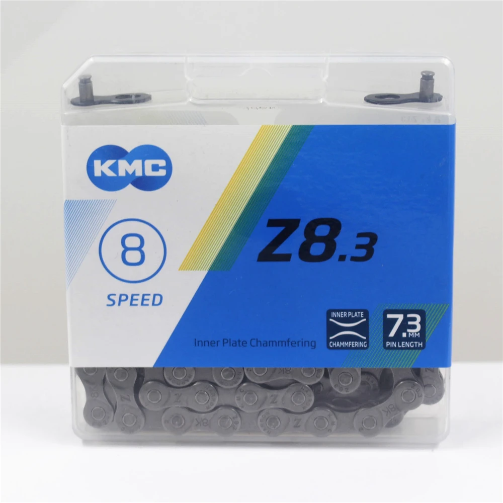 KMC X8 X8.93 Z8.3 8 скоростей MTB Горный Дорожный велосипед велосипедная цепь для Shimano/SRAM