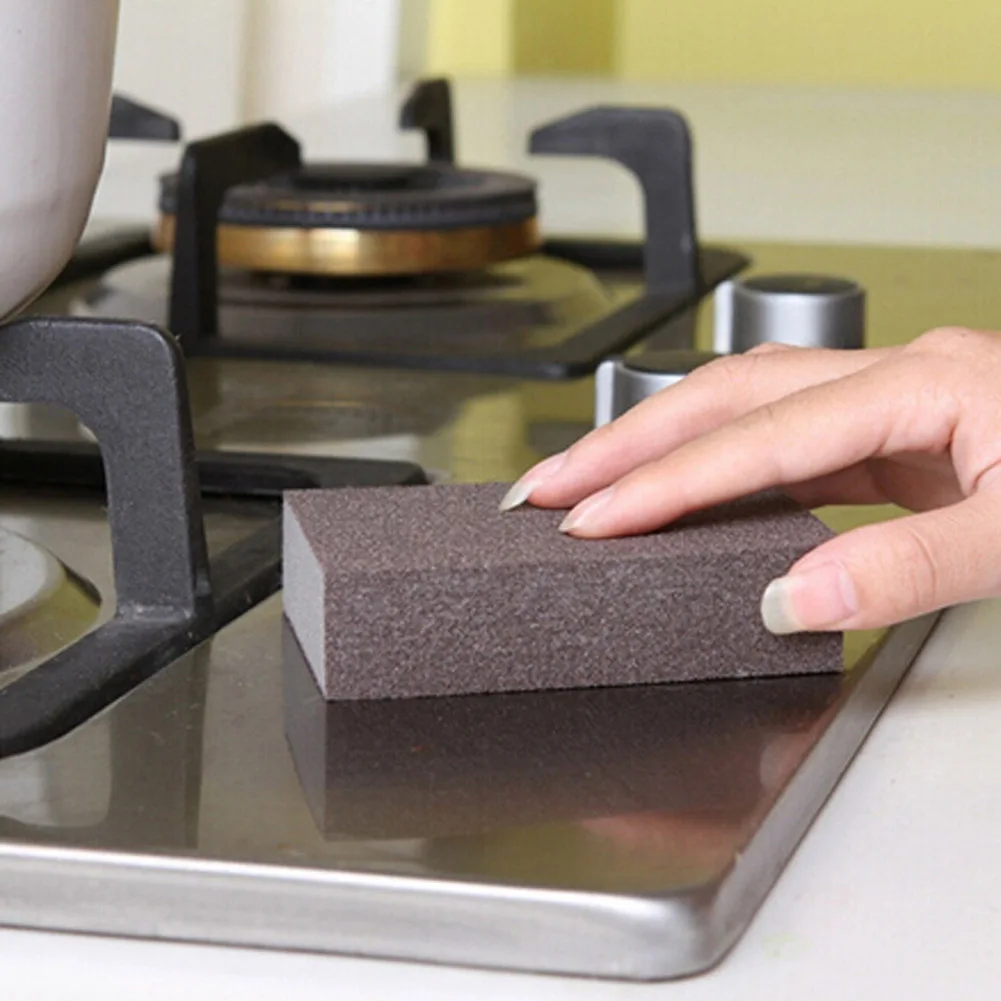 

Rectangular Fine Sanding Sponge Block Reusable Wet Dry Blocks Stains Helper
