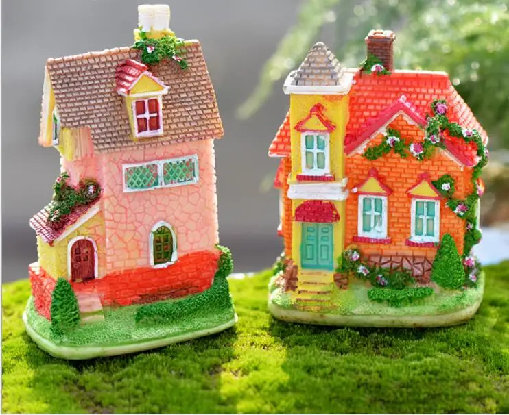 

Big Size ivy house Miniature Garden Ornaments Toys zakka Home decoration succulent plants decor DIY Fairy tale world CJ99