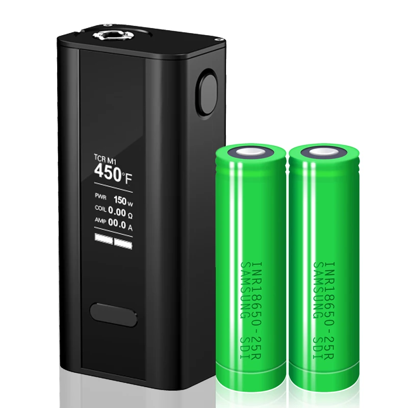 Атомайзер Joyetech Cuboid TCR 150 Вт OLED дисплей 0 96 дюйма двойная батарея черный|joyetech cuboid