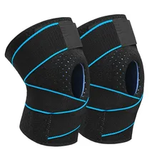 Наколенник для ноги на колено защита ортопедия для приседания бега спорт велоспорт