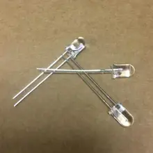 100 шт 5 мм 850nm инфракрасный ИК Старт излучением светодиодный Ночное видение Световой диод светодиодный светодиодные лампы освещения zj