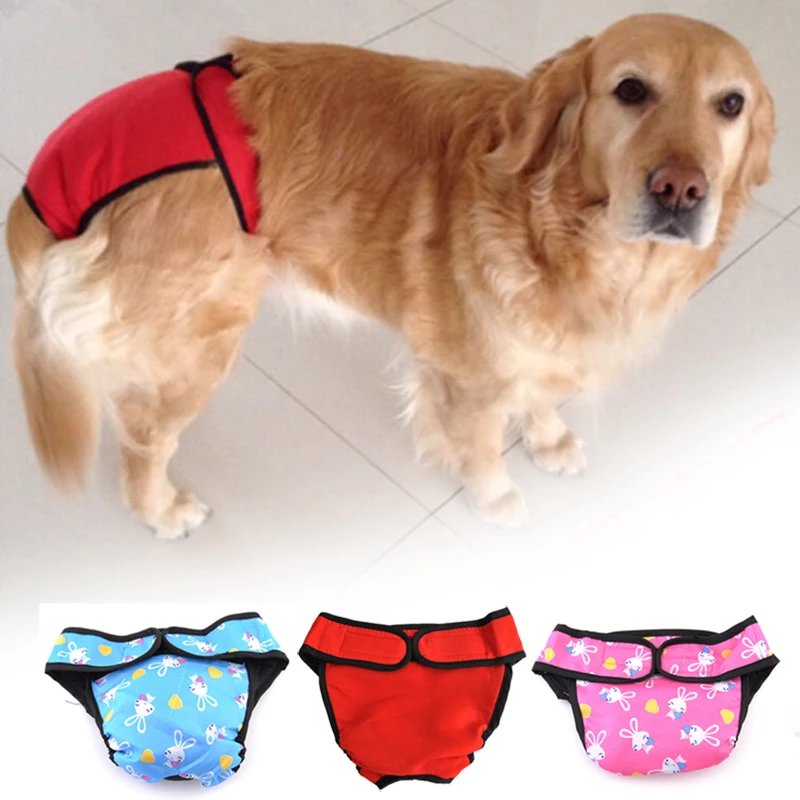 

Female Dog Physiological Pants S-XL Diaper Sanitary Washable Female Dog Shorts Panties Menstruation Underwear Briefs Jumpsuit