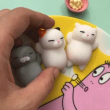 Lot Squishy Squeeze Mochi Cat Squichy Antistress Squishes Fun Squishies Kawaii Animals Set Anti stress Funny Toys for Children