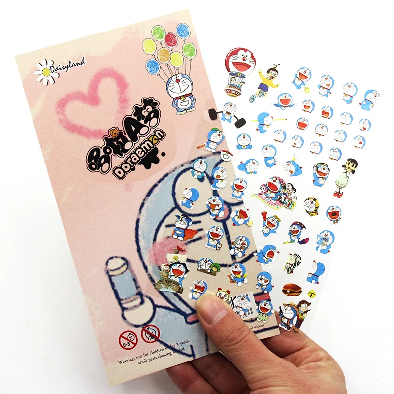 1 шт. новый креативный мультфильм Doraemon клейкий Бумажный Стикер Украшение DIY