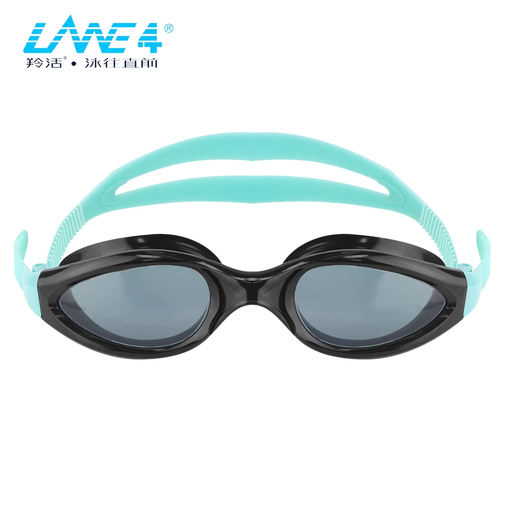 

LANE4 Swimming Goggles Superior anti-fog coated curved lenses with UV Protection Waterproof for Adults #942 Eyewear