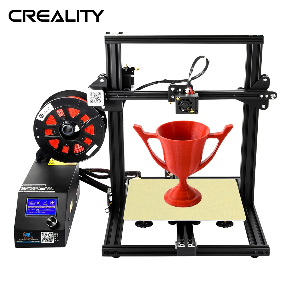 

Creality 3D Printer CR-10 Mini Plus Print Size 300*220*300mm 3D Printer Support Resume After Power Off 3D Printer DIY Kit