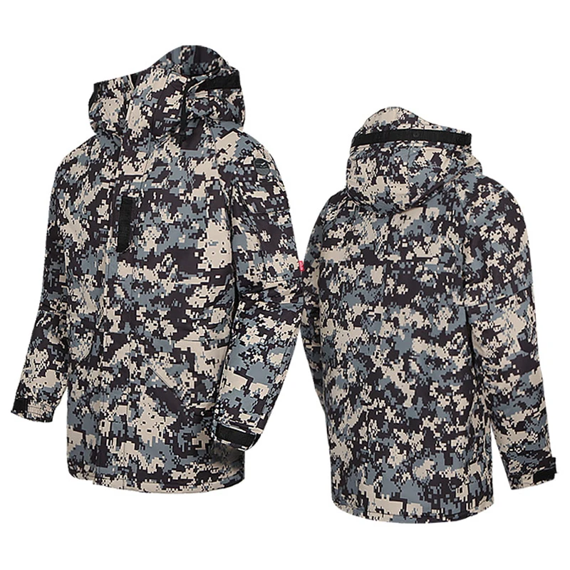 Премиум Корея "Southplay" зимняя водонепроницаемая 10000 мм согревающая куртка-черный военный