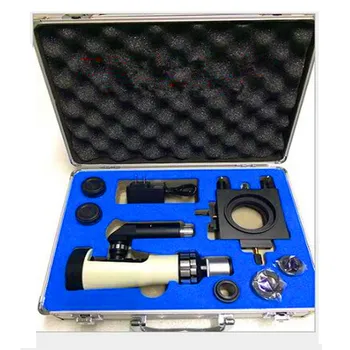 

FGHGF Portable Metallurgical Microscope 100X-400X Handheld Metallurgical Microscope BJ-XA Magnetic Base Material Analysis LED