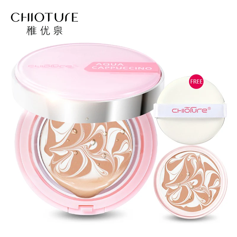

CHIOTURE Cappuccino Foundation Cream Moisturizer Makeup Concealer Brighten Maquiagem Base Fond de Teint Maquillage Fondotinta