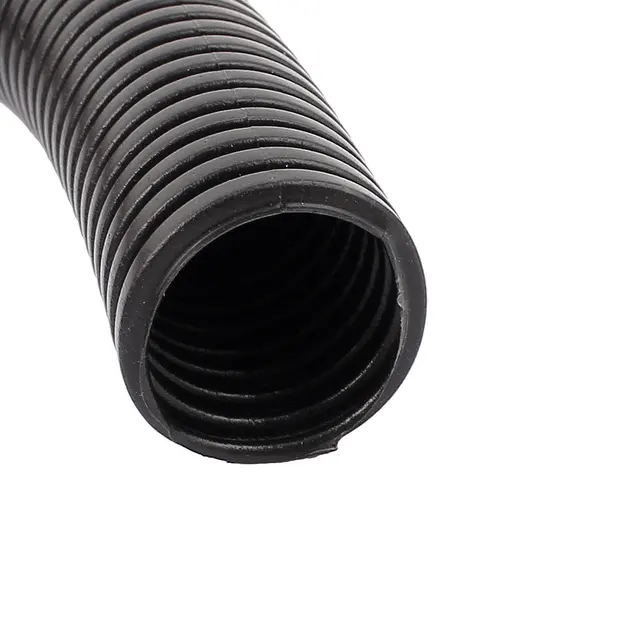 Uxcell Id 22Mm Black Flexible Corrugated Hose Tubing 2.9M Long For Pond