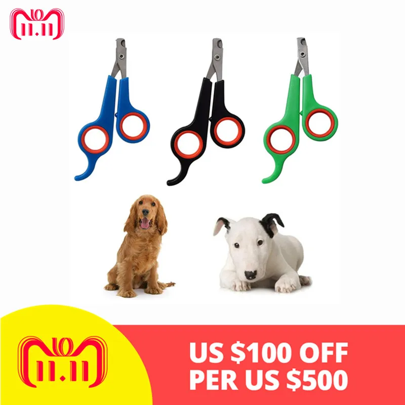 

Drop Shipping Portable Stainless Steel Pet Nail clippers Animal Dog Cats Bird Toe Claw Grooming Nail Clippers Scissors Trimmer