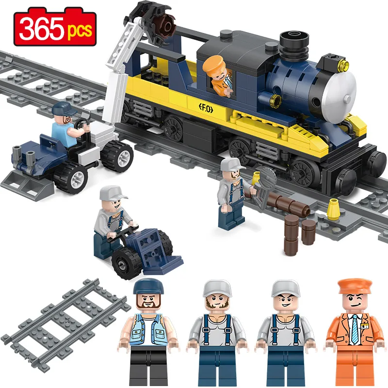 Kopen Technic Sets Hout Vervoer Trein Cijfers Bricks Set Compatibel LegoINGLY City Train Schepper Model Bouwstenen Kind Speelgoed