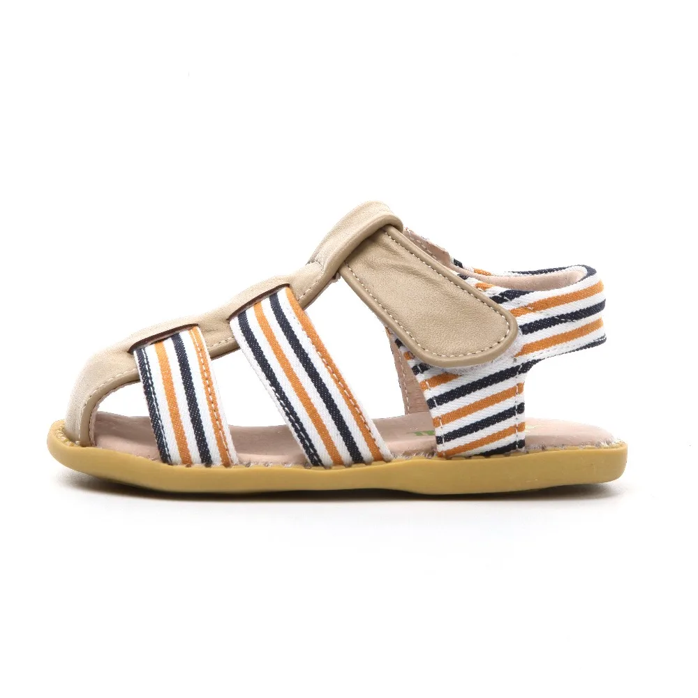 Tipsietoes/ брендовые летние пляжные сандалии; детская модная дизайнерская обувь с закрытым носком для мальчиков и девочек