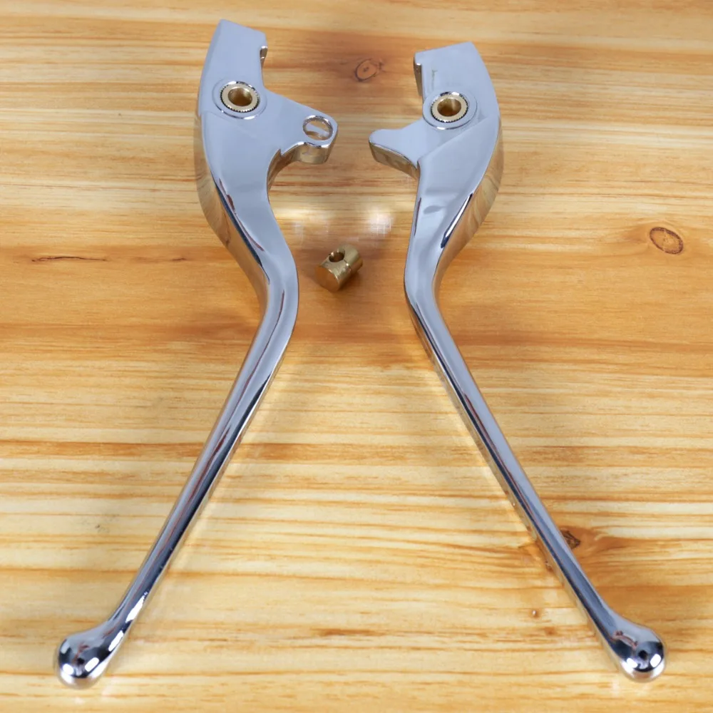 L&R Chrome Hydraulic Clutch Brake Lever Set For Victory Cross Country