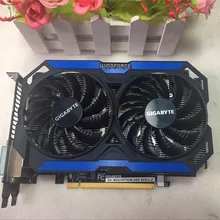 Б/у карты для GIGABYTE GV-N960WF2CN-2GD, оригинальная видеокарта для nVIDIA Geforce GTX960, 2 Гб, 128 бит, GDDR5, видеокарты DVI