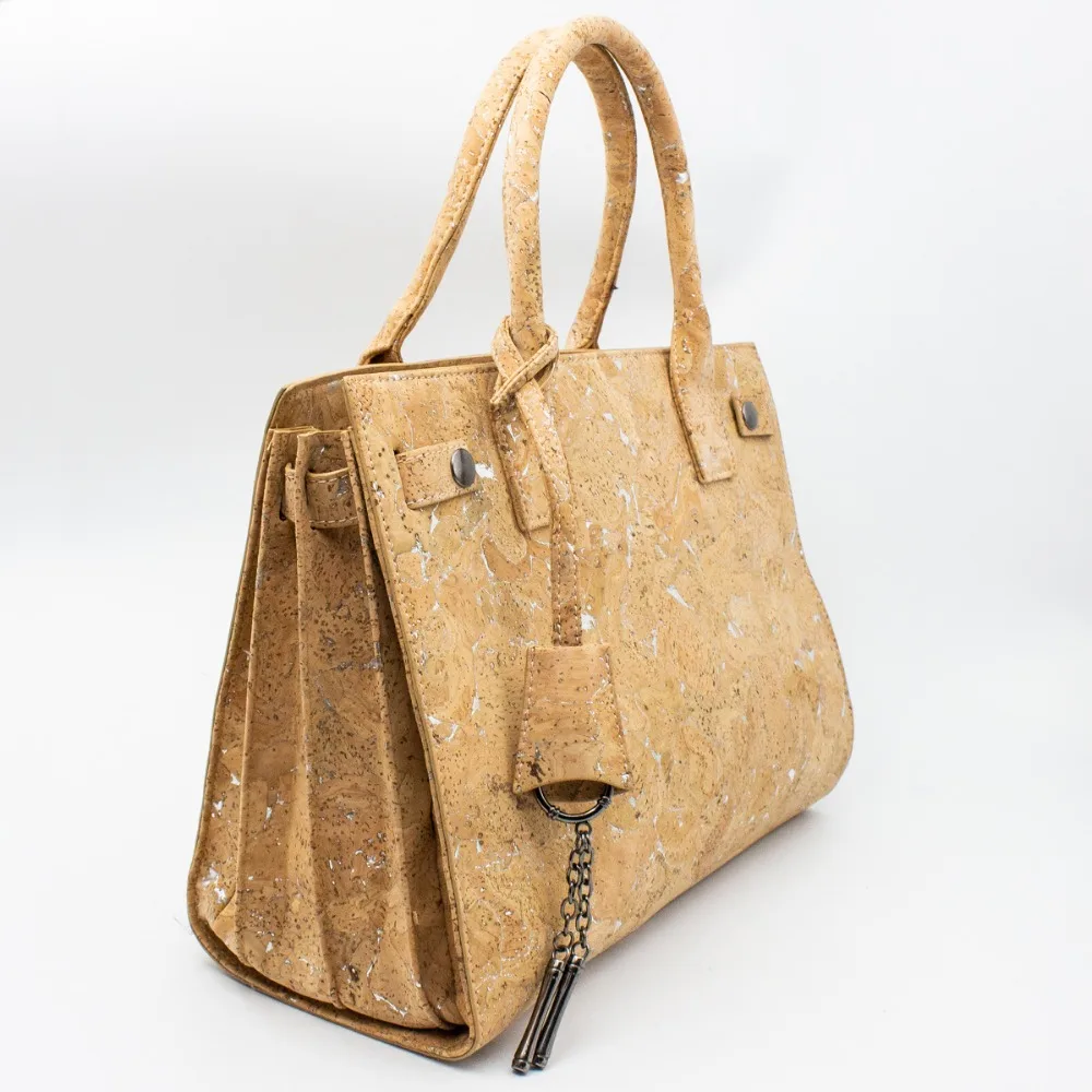 Корабль из Португалии натуральной пробки Tote стиле леди сумки vegan подарок эко BAGC