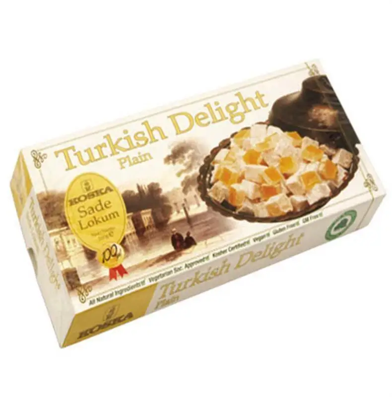 Koska Plain Turkish Delight 500 Gr. NEW Delicious Turkish Plain