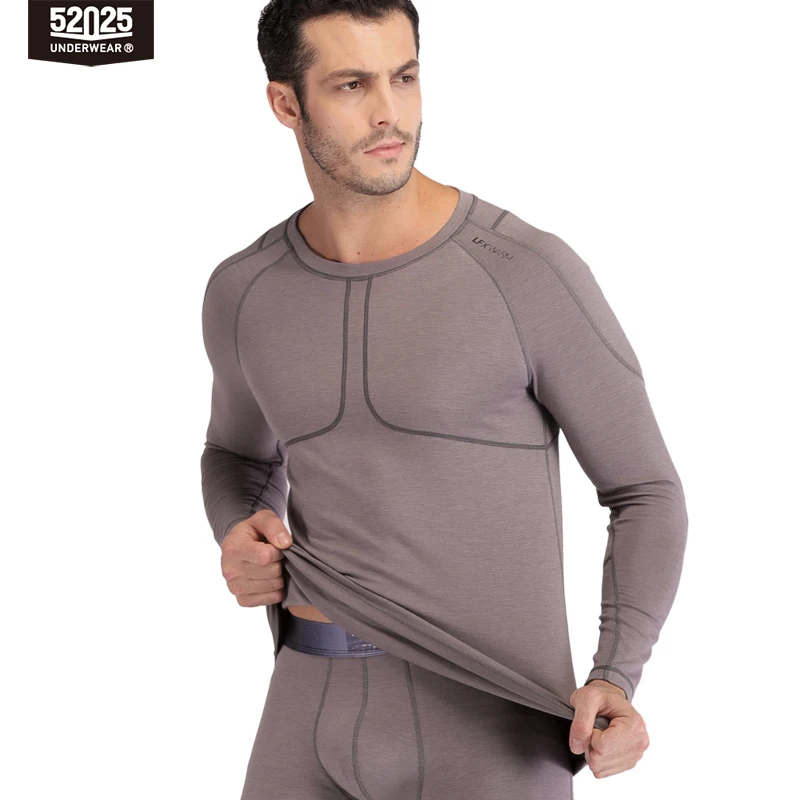 

52025 Mens Thermal Underwear Womens Thermal Underwear Soft Comfortable Fabric with Cashmere Winter Warm Long Johns