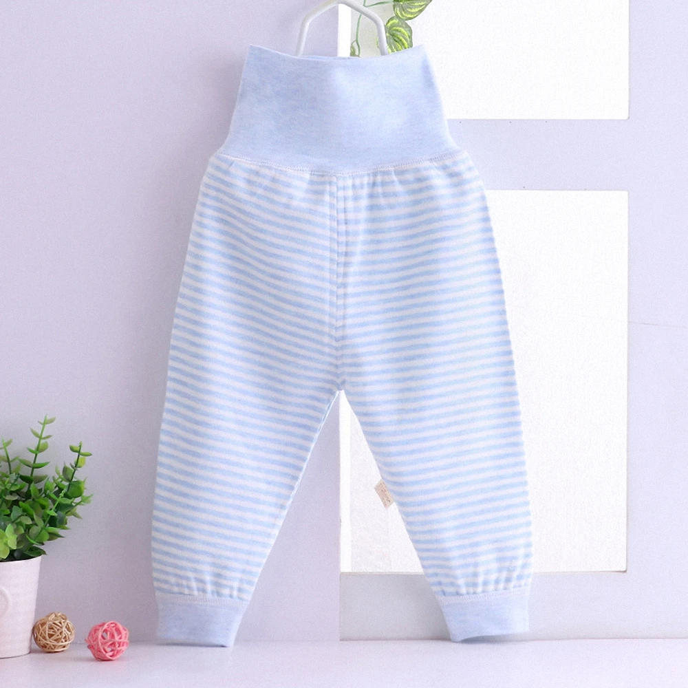 Autumn Winter Baby boy girl High Waist Pants Children cotton Soft