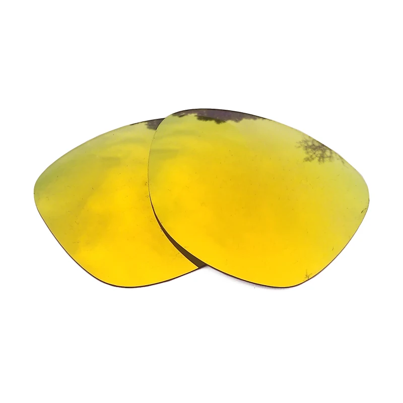 PAZZERBY поляризованные Сменные линзы для солнцезащитных очков Frogskins-несколько вариантов - Цвет линз: 24K Gold