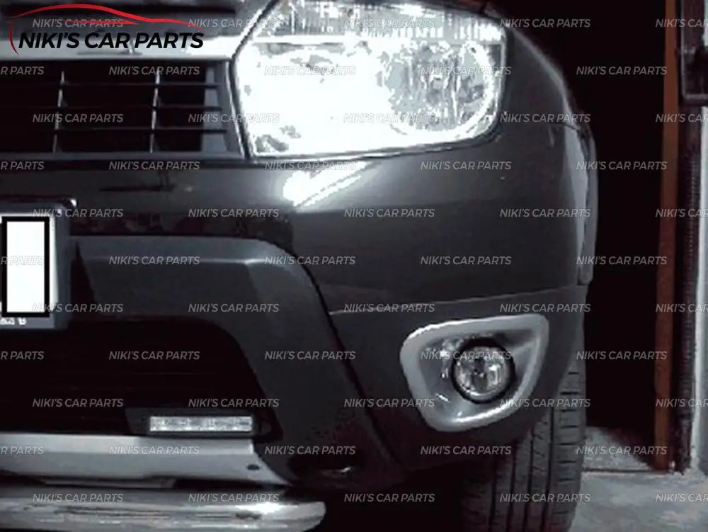 Чехлы для Renault/Dacia Duster 2010- на Противотуманные фары ABS пластик Аэро крыло динамическое литье украшение автомобиля Стайлинг тюнинг