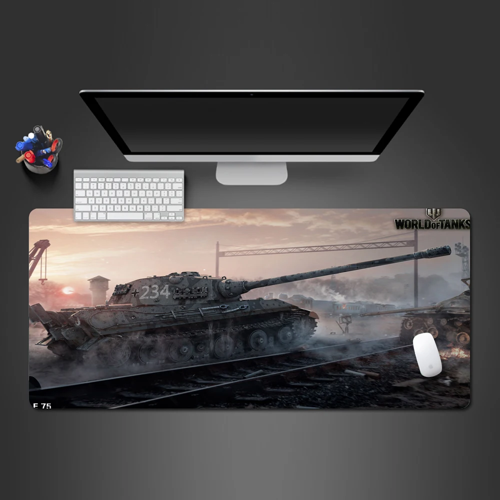 Коврик для мыши World Of Tanks властный игровой коврик лучший игрок модный большой