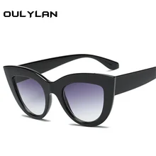 Oulylan Cat Eye Sunglasses Women Luxury Gradient Sun Glasses Female Brand Designer Cateyes Eyewear Shades for Ladies