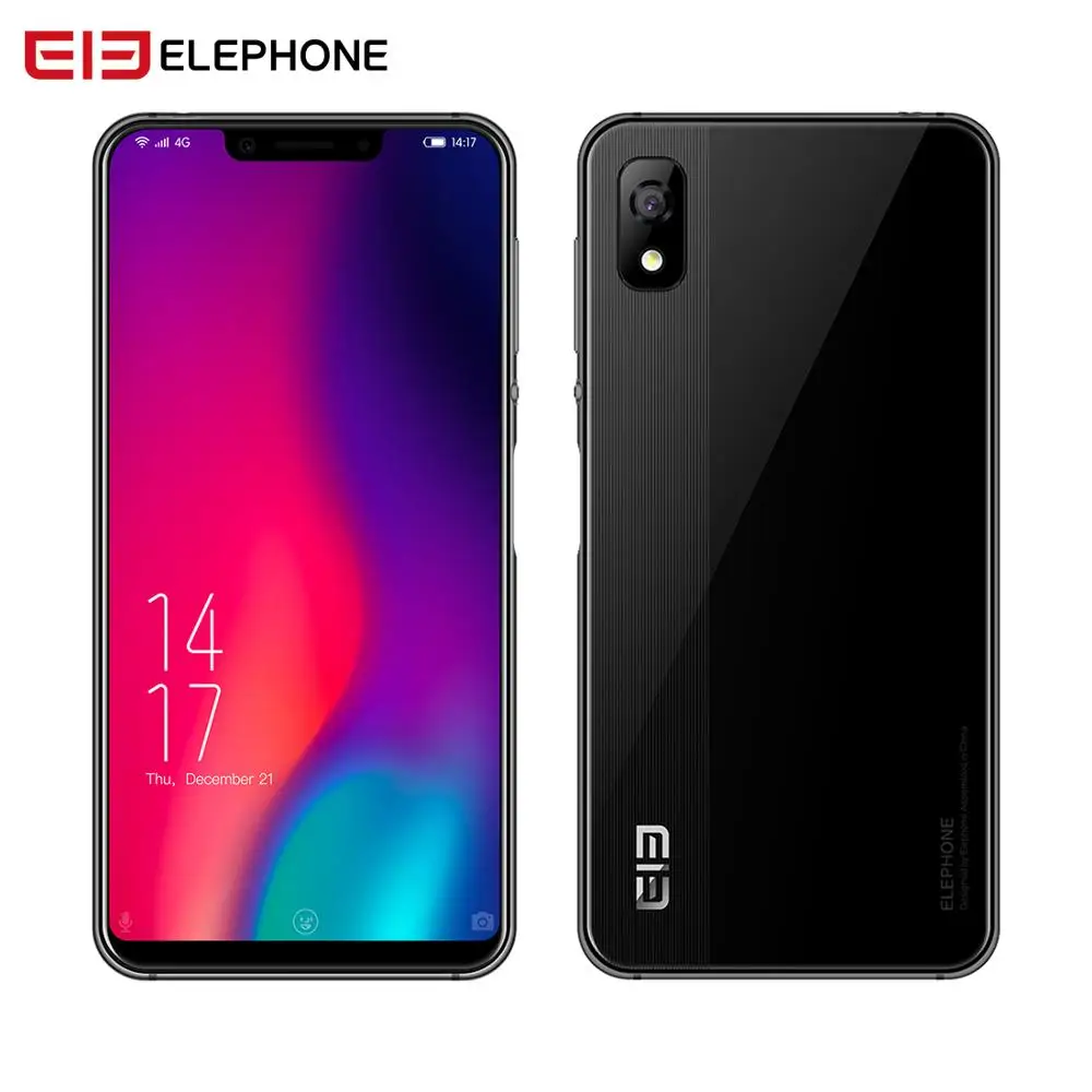 

Elephone A4 Pro Smartphone 4GB RAM 64GB ROM 5.85 Inch HD+ U-Notch Screen Mobile Phone Android 8.1 MT6763 Octa Core 16MP 4G LTE