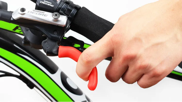 1 Pair Bicycle Brake Lever Protector Cycling Accessories Silicone Bike Handles232Protective Cover (9)