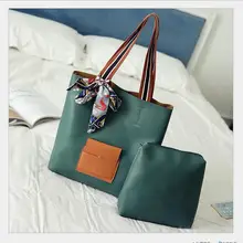 La MaxZa 2017 The Korean version of the new women’s silk scarf is a two-piece bag with a single shoulder bag 109