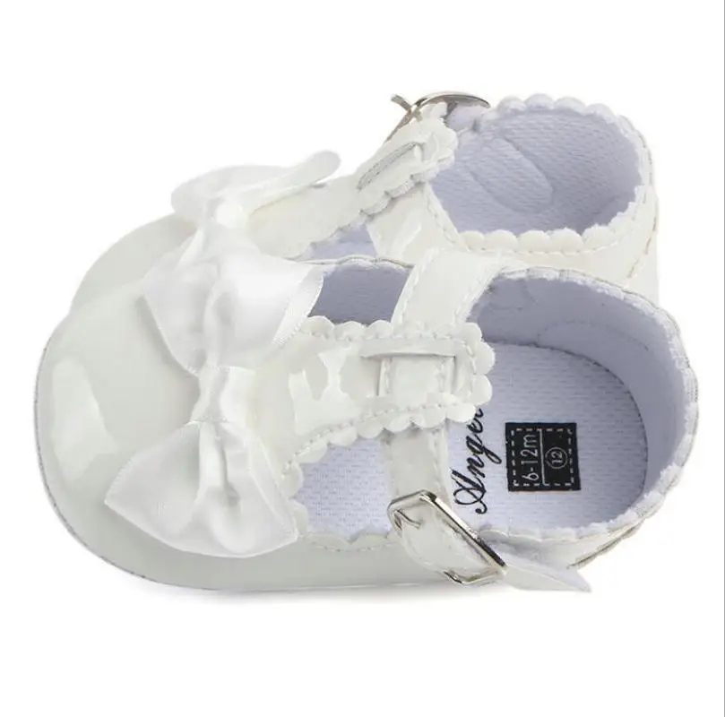 wholesale bowknot leather baby shoes for girl Romirus baby moccassin toddler girl shoes newborn boots prewalking shoes