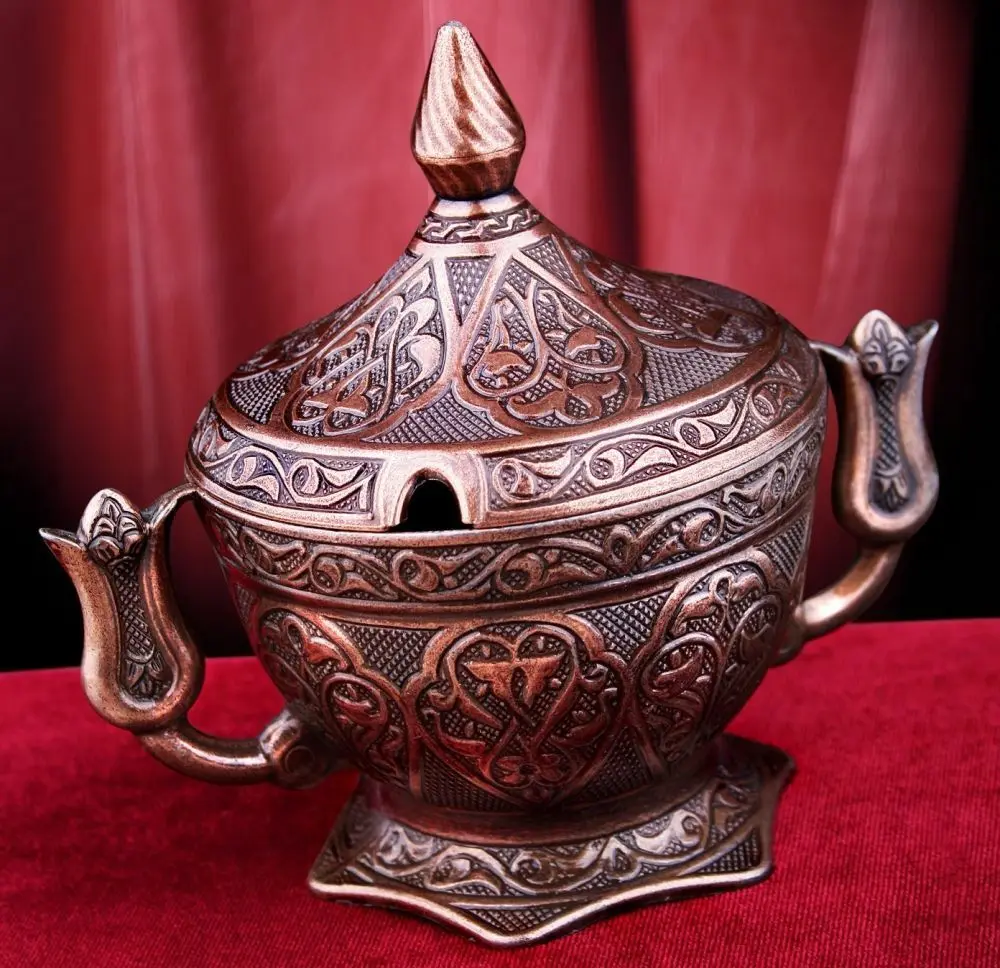 Турецкий стильный Copperplate винтажный подарок турецкий восторг сахар глубокая