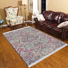 Else Nordec черно-белый ikat скандинавский геометрический 3d принт Противоскользящий килим моющийся декоративный килим Площадь Ковер богемный ковер