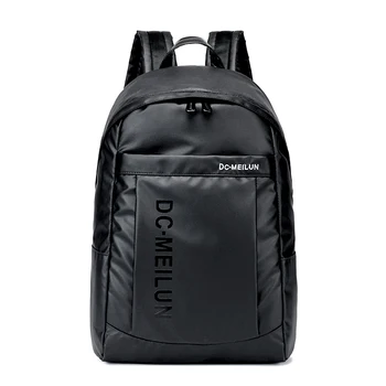 

2019 New Travel Laptop Backpack For Male Ladies Black Nylon Famous High Quality Fashion Luxury Teenagers Casual Satchel