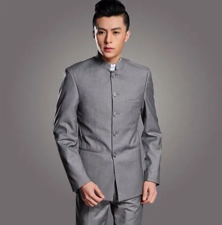 Stand-Collar-Chinese-Tunic-Men-Suit-Set-Latest-Coat-Pant-Designs-Suits-Groom-Costume-Made-Plus