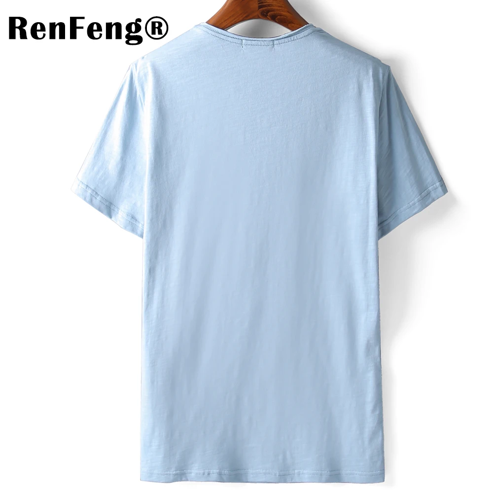 Bamboo Fiber fashion summer short t shirt men brand clothing pure cotton comfortable male Cool t-shirt Plain tshirt men clothing (7)